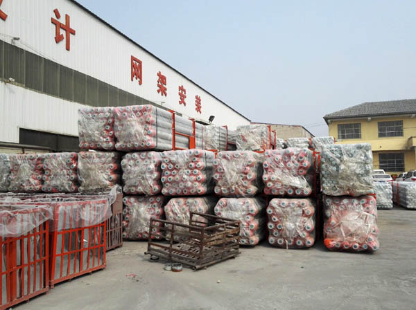 梧州网架成品待发