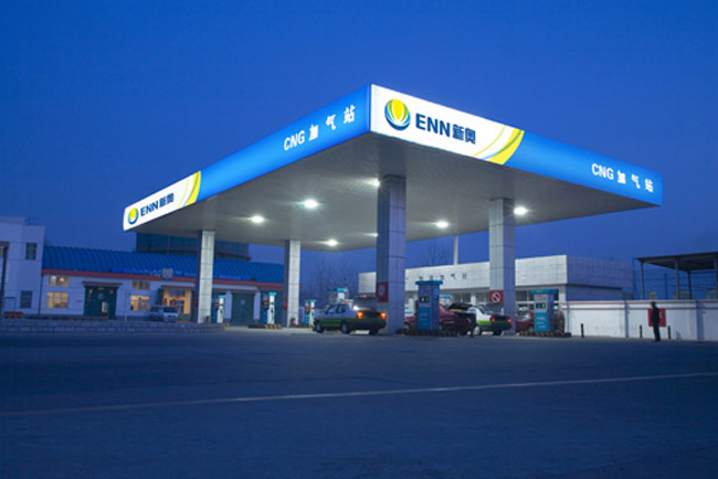 梧州加气站网架工程