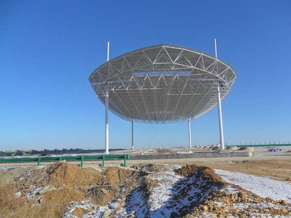 梧州加油站网架工程