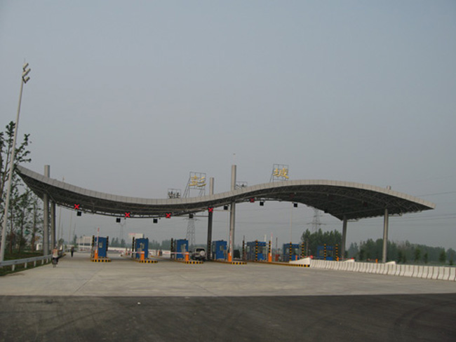 梧州收费站网架